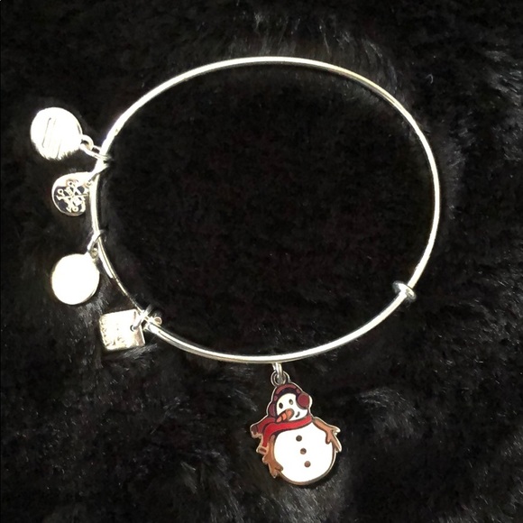 Alex And Ani Snowman Bangle - Picture 3 of 3